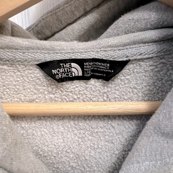 Large North Face USA Olympic Hoodie Grey - Picture 4 of 5